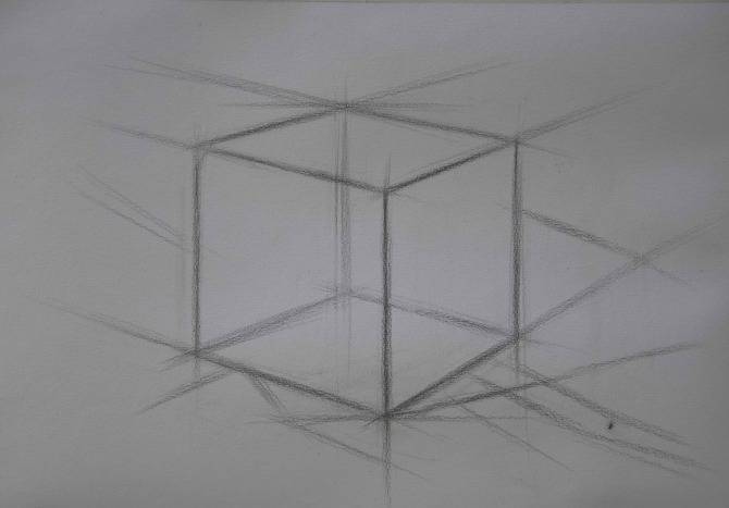 素描石膏像正方体如何画？怎么画好素描正方体？