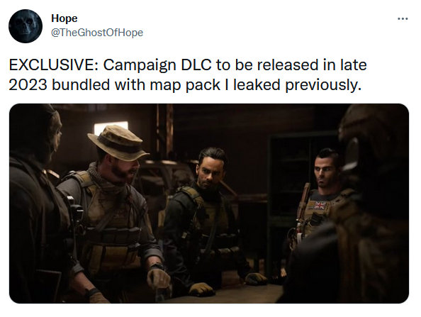 【《COD19》战役DLC明年底同地图包捆绑发售】《使命召唤》是动视暴雪旗下的知名第一人称游戏系列，系列也即将于10月2